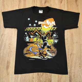 SPACE JAM CARTOON เสื้อลายการ์ตูน เสื้อทัวร์ เสื้อวง