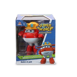 Super Wings  Transforming Build-It Jett ซุปเปอร์วิงส์หุ่นแปลงร่างก่อสร้างเจ็ทท์  รหัส SW730211