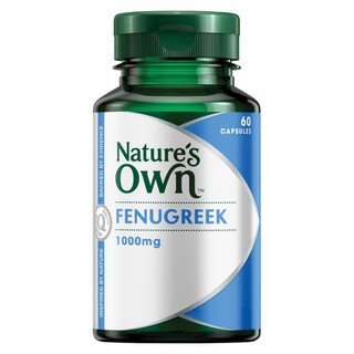 Natures Own Fenugreek 1000mg 60 Capsules