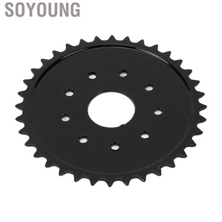 Soyoung 36T Rear Sprocket Chain Steel Alloy High Strength for 49cc 50cc 60cc 80cc Motorized Bicycle Push Bike