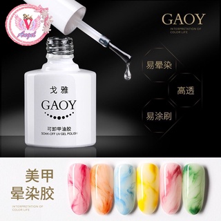 สีฟุ้ง น้ำยากระจายสีเจล ทำลายหินอ่อน เรียบหรู Blooming Gel