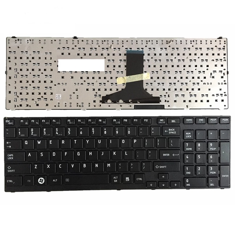Toshiba คีย์บอร์ดดาวเทียม P750 P750D P755 P755D P770 P770D P775 P775D Qosmio X770 X775