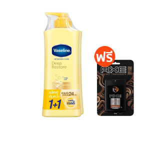 วาสลีน อินเทนซีฟ แคร์ โลชั่น ดีพ รีสโตร์ ผิวชุ่มชื่น 350 มล. แพ็คคู่ Vaseline Intensive care Lotion Deep Restore Yellow 350 ml. Twin( ครีมทาผิว ครีมกันแดด lotion Whitening Lotion Body Moisturizer Body