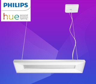 Philips Hue โคมระย้าสมาร์ทนำบรรยากาศแอพสีหรี่แสงได้ควบคุมอัจฉริยะร้านอาหารสิริเมทัลสลิม