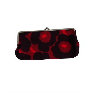 Marimekko แท้ 💯% Silmälasi Kukkaro Mini Unikko Purse M