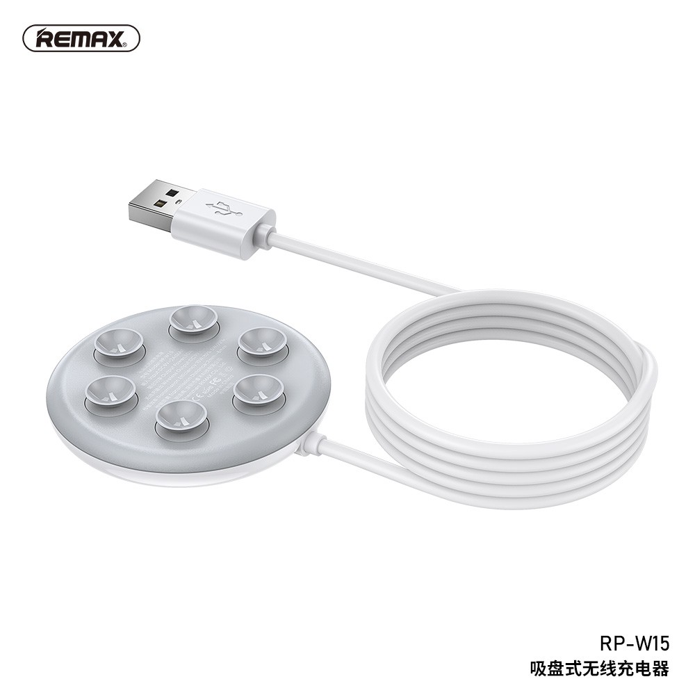 Remax Rp-W15 สายชาร์จไร้สาย Sucker - 10 วัตต์ - adm3accmerchant.th ...