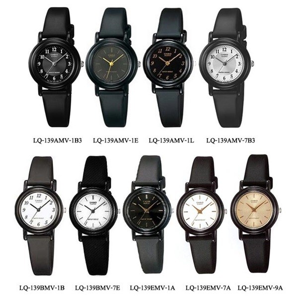 นาฬิกาข้อมือผู้หญิง  CASIO Standard  รุ่น LQ-139EMV LQ-139 แท้ประกัน 2 ปี(LQ-139BMV-7ELDF)