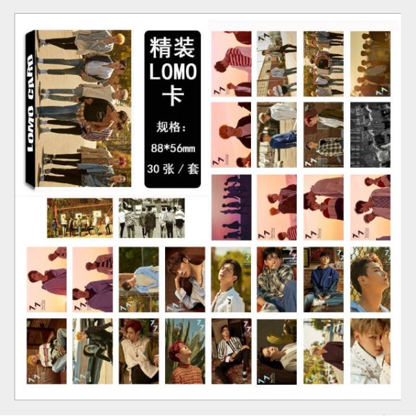 Lomo Card Box GOT7 30 รูปภาพรุ ่ นล ่ าสุด