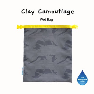 กระเป๋า รุ่น Wet Bag ลาย Clay Camo (Yellow)