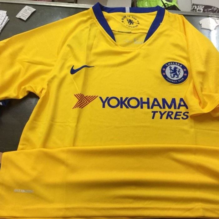 เสื้อยืด ลาย CHELSEA AWAY 2018 2019 GRADE ORI FUTSAL สไตล์เกาหลี สําหรับผู้ชาย B7U8