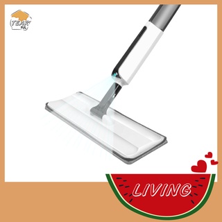 Water Spray Mop ไม้ม็อบไมโครไฟเบอร์ พร้อมกระบอกฉีดน้ำในตั เหมาะกับทุกพื้นผิวในครัวเรือน