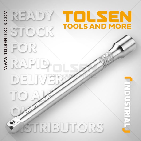 Tolsen ก้านเชื่อมต่อขนาด: 1/4" * 50mm - 1/4"x100mm - 3/8"x75mm - 3/8"x50mm - 1/2x125mm - 1/2x250mm D