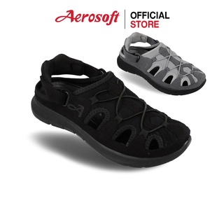 Aerosoft Arch Support รองเท้าผ้าใบแบบสวมและเปิดส้น รุ่น SN7907