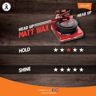 Lolane Head up Wax โลแลน เฮดอัพ แว๊กซ์ จัดแต่งทรงผม ขนาด 75 กรัม