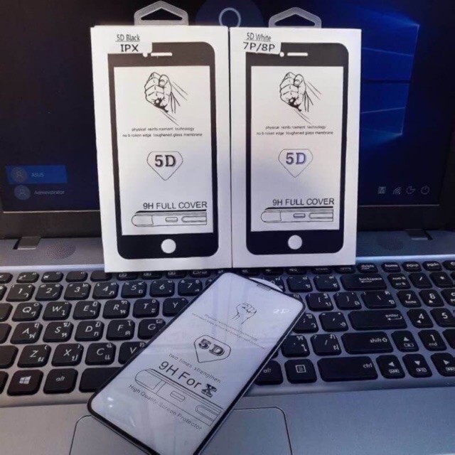 ไอโฟน 6ssale ฟิล์มกระจก เต็มจอ ฟิล์กันรอย รุ่น Vivo V11 V11i V7 Y71 OPPO A59 A57 A83 J7prime J7pro