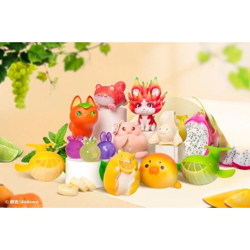 ⚡พร้อมส่ง⚡ Fruit Fairy Garage Kit by dodowo 🍇🍊🍑 ยกบ็อค ของใหม่ ลุ้นตัวซีเครท