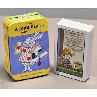 ไพ่ทาโรต์ชุด THE WONDERLAND TAROT IN A TIN  พร้อมส่ง