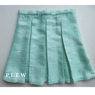 WINTER Glitter Skirt Mint and White