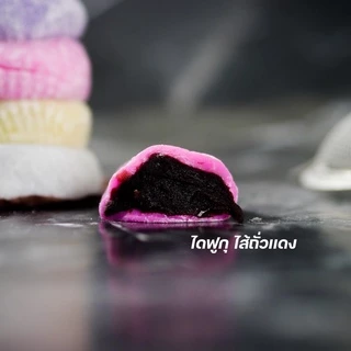🍡 DAIFUKU “ไดฟุกุแป้งสด แป้งบางนุ่มหนึบ เคี้ยวเพลิน ไส้แน่น” มีทั้งหมด 4 ไส้