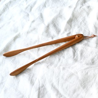 CHABATREE - HORSETAIL TONGS 14" TEAK (ST292) ที่คีบไม้สัก