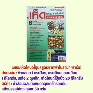 หนังสือเกษตร แบบอย่าง...การถนอมอาหาร เห็ดแปรรูป &amp; ผลิตภัณฑ์ต่อยอด...เงินล้าน : เรื่องของการแปรรูปและถนอมอาหารเห็ด