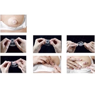 Nipple shield สิลิโคนแปะหัวนม สิลิโคนถนอมหัวนม สิลิโคนกันหัวนม