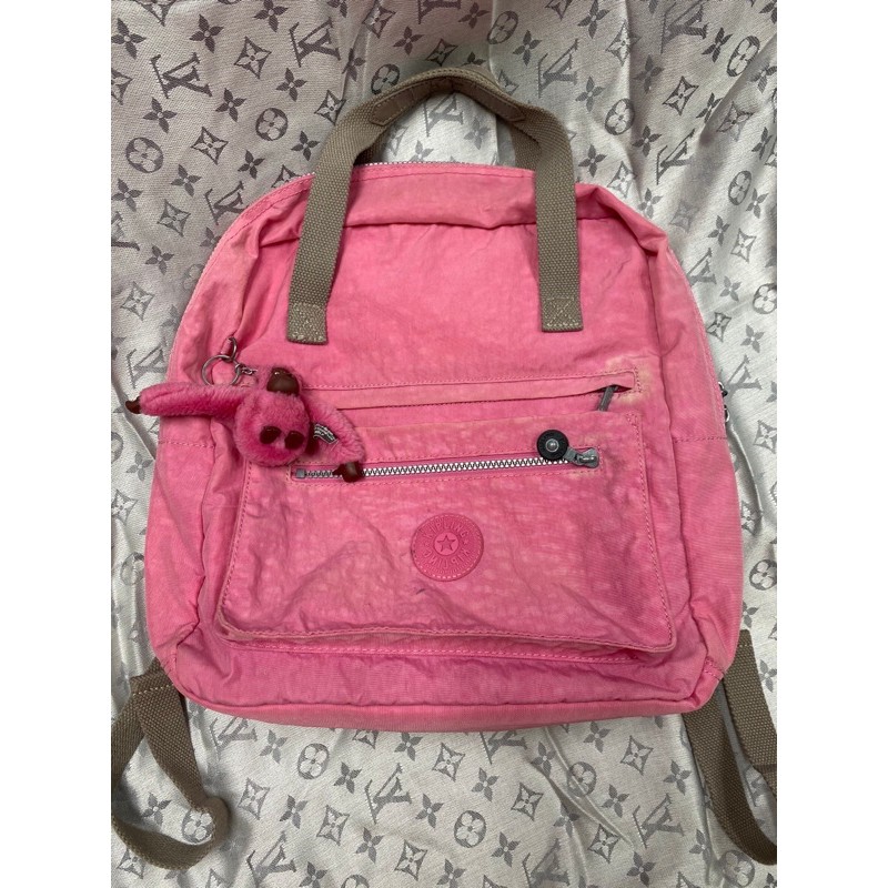 Kipling ของแท้ มือสอง สีชมพูหวาน