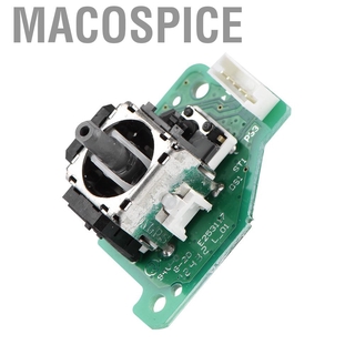 Macospice อะไหล่จอยสติ๊กอนาล็อกซ้ายขวา 3 D แบบเปลี่ยนสําหรับ Nintendo Wii U Controller