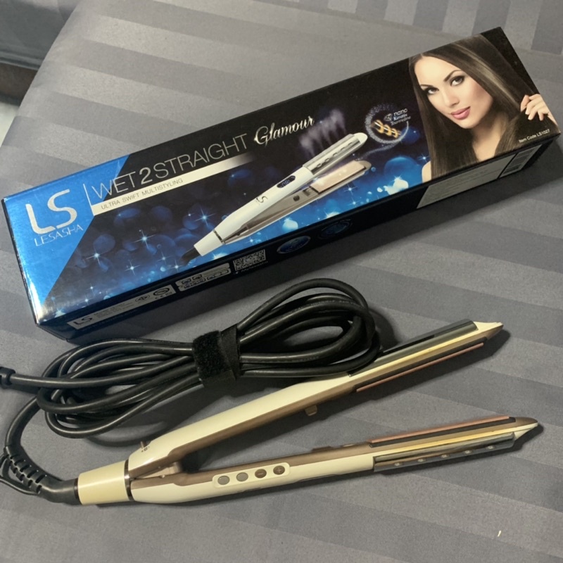 #ส่งต่อ Lesasha เครื่องหนีบถนอนเส้นผม Wet 2 Straight glamour รุ่น LS1027 (LS1510)