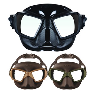 Omer Zero3 Spearfishing and freediving freedive mask หน้ากากยิงปลา หน้ากากดำน้ำตื้น หน้ากากฟรีไดฟ์ case suit