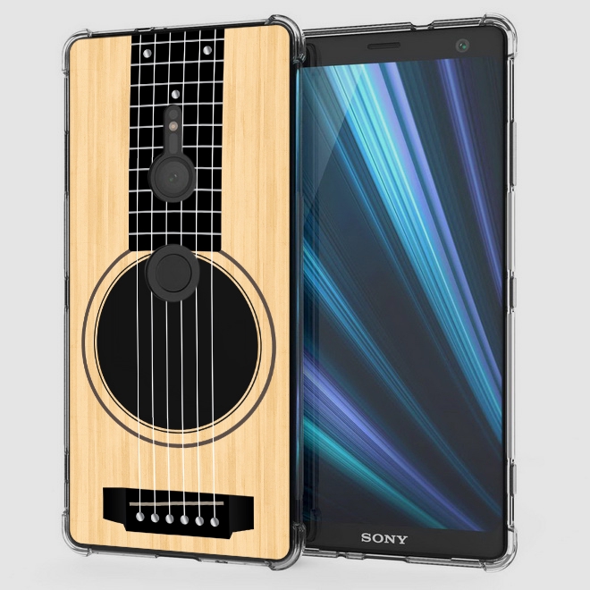 เคส สำหรับ Sony Xperia XZ3 Anti-Shock Protection TPU Case [Guitar]