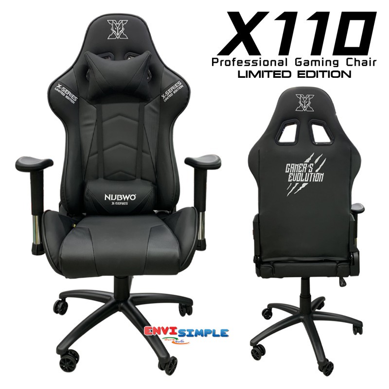 NUBWO X-SERIES รุ่น X110 PROFESSIONAL GAMING CHAIR (limited edition)