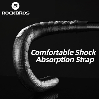 Rockbros เทป Pembungkus Stang Sepeda Bahan Eva Dengan 2 บาร์ปลั๊ก