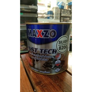 MAXZO RUST TECH SILVER 8200 ขนาด 1/4 แกลลอน