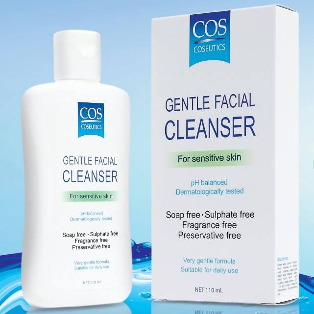 cos gentle facial cleanser