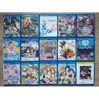 แผ่น PSVita ภาษาญี่ปุ่น สำหรับสายสะสม (Vita Japan)