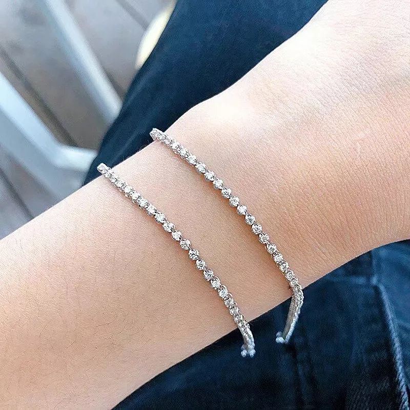 สร้อยข้อมือเพชร mini 2.5mm.