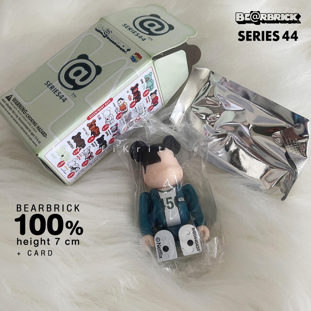 Bearbrick (Secret) ของแท้, พร้อมส่ง | BE@RBRICK Player 456 SQUID GAME 100% | BE@RBRICK SERIES 44