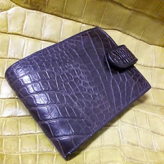 stingray crocodile skin sanded wallet กระเป๋ากระเบนขัดเรียบ