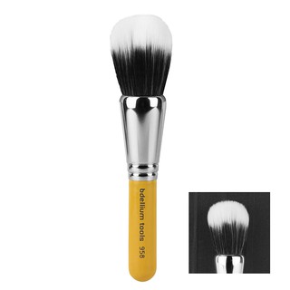 Bdellium Tools 958 Travel Face Powder Blending แปรงแป้งฝุ่น พกพา ด้ามสั้น