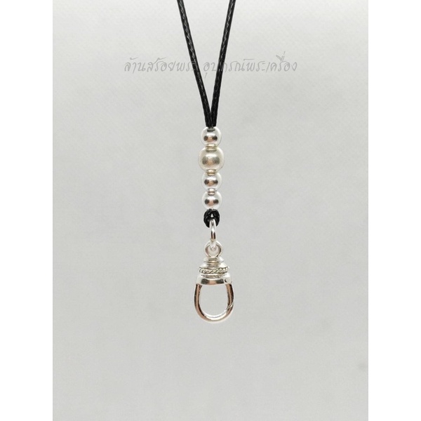 สร้อยเชือกร่มเม็ดเงินแท้ 925 ไล่ขนาด งานเงินแท้ 925 ทั้งเส้น  เชือกร่มอย่างดี ใส่ง่าย