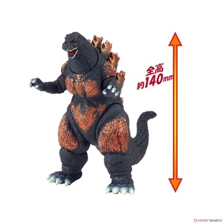 ซอฟท์ก๊อตซิล่า ก็อตซิลลา Movie Monster Series Godzilla Burning Godzilla Soft Vinyl