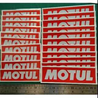 สติ๊กเกอร์ MOTUL สะท้อนแสง3M