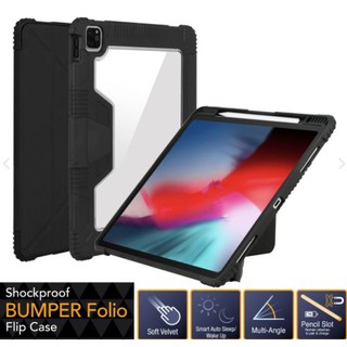 Capdase iPad Air 4 (10.9") Bumper Folio Flip Case with Pencil Slot