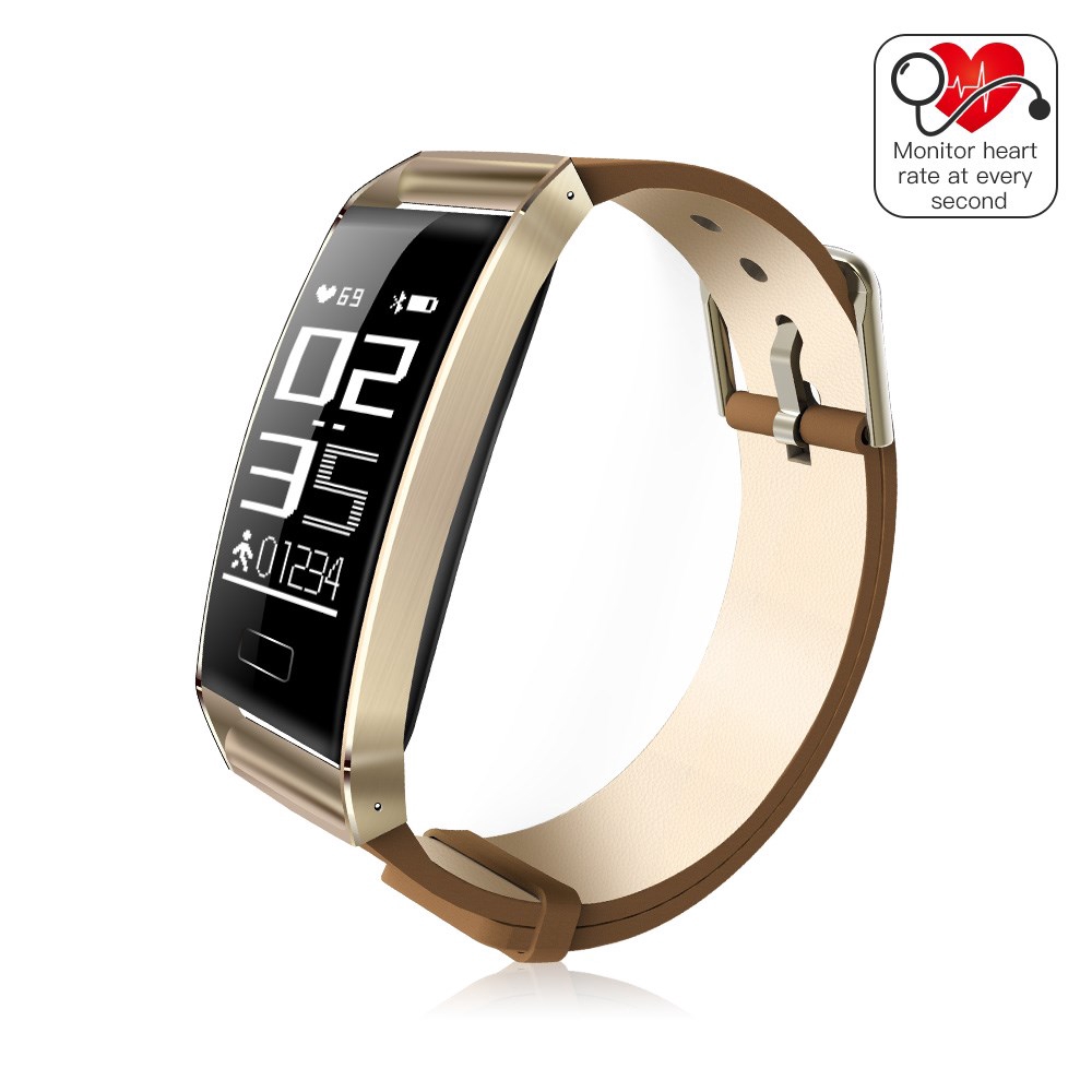 WP101 0.96-inch Fitness Tracker Smart Bracelet Real-time Heart Rate Monitor for iOS Android