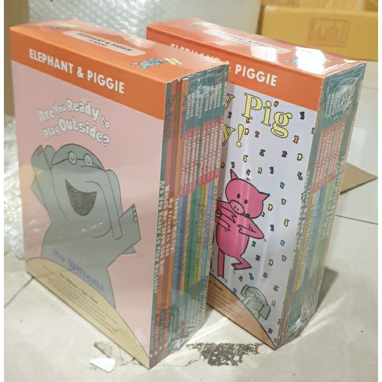 มีกล่อง 25 เล่ม An Elephant and Piggie Book 3 ชุด ทั้งหมด 25 เล่ม