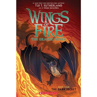 Wings of Fire Graphic Novel 4 : The Dark Secret (Wings of Fire) English book ใหม่ส่งด่วน