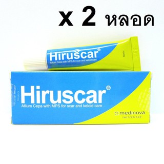 ฮีรูสการ์เจล 7 กรัม เจลลดรอยแผลเป็น Hiruscar gel x 2 หลอด