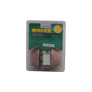 DEADBOLT 2 ด้าน SOLEX 5910-AC | SOLEX | 5910-AC กลอน Deadbolt อุปกรณ์ประตู ประตูและหน้าต่าง