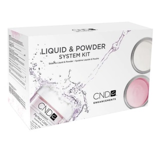 CND 🇺🇲 Liquid &amp; Powder System Kit ชุดเสริมต่ออคิลิคสำหรับช่างมืออาชีพ นำเข้าจากอเมริกา